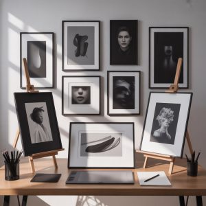 Black & White Studio Art Collection